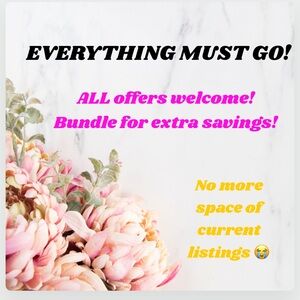 ALL Listings Below Must Go!